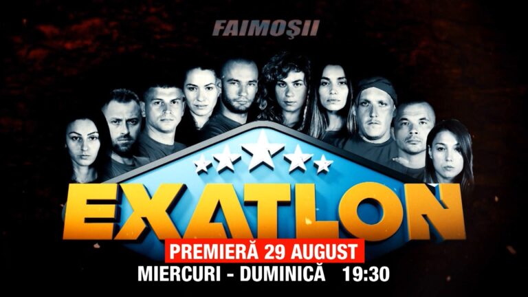 Noutati in noul sezon „Exatlon”: trasee mult mai dificile si o noua modalitate de eliminare!
